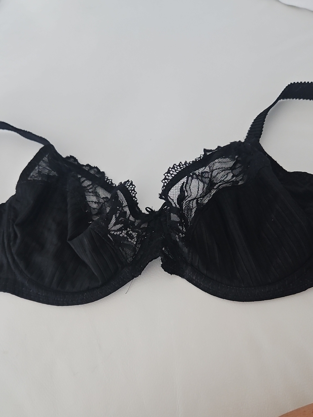 Simone Perele Black Lace Underwire Bra
